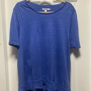 Chico's Royal Blue Short Sleeve Tee